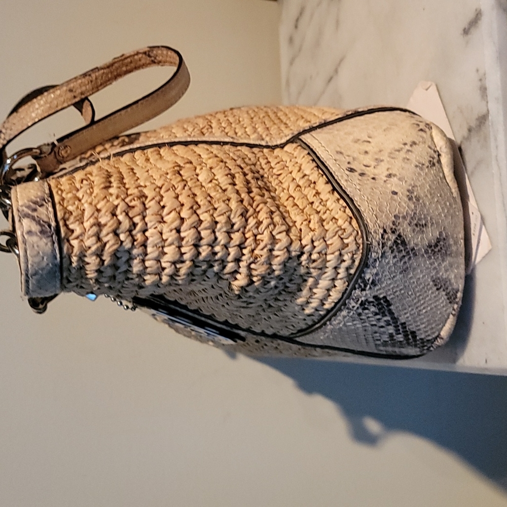 COACH STRAW NATURAL BAG 17”x10”x6”, Large Tote, Gorgeous!🔥 - Picture 7 of 17